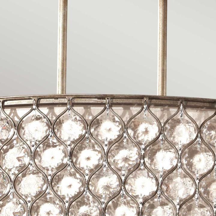Immagine prodotto Elstead Lighting Lampada a sospensione Lucia E27 tripla 30cm argento brunito (E27)