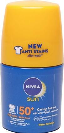 Produktbild Nip + Fab Nivea - (Sun Kids Protect & Sensitive e Roll-On) 50 ml 50ml (Sonnenspray, SPF 50, 50 ml)