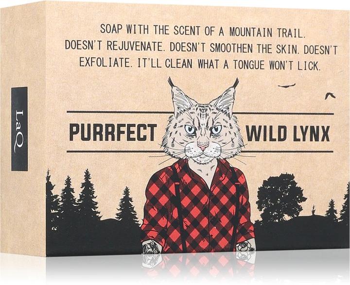 LaQ Ryszard From Bieszczady Bar Soap For Guys 85G (Hard soap, 85 g)