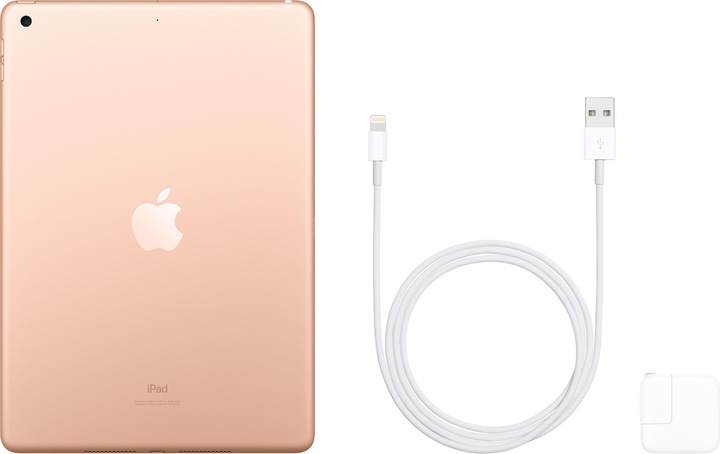 Image du produit Apple iPad (2019) (WLAN uniquement, 10.20", 32 Go, Or)