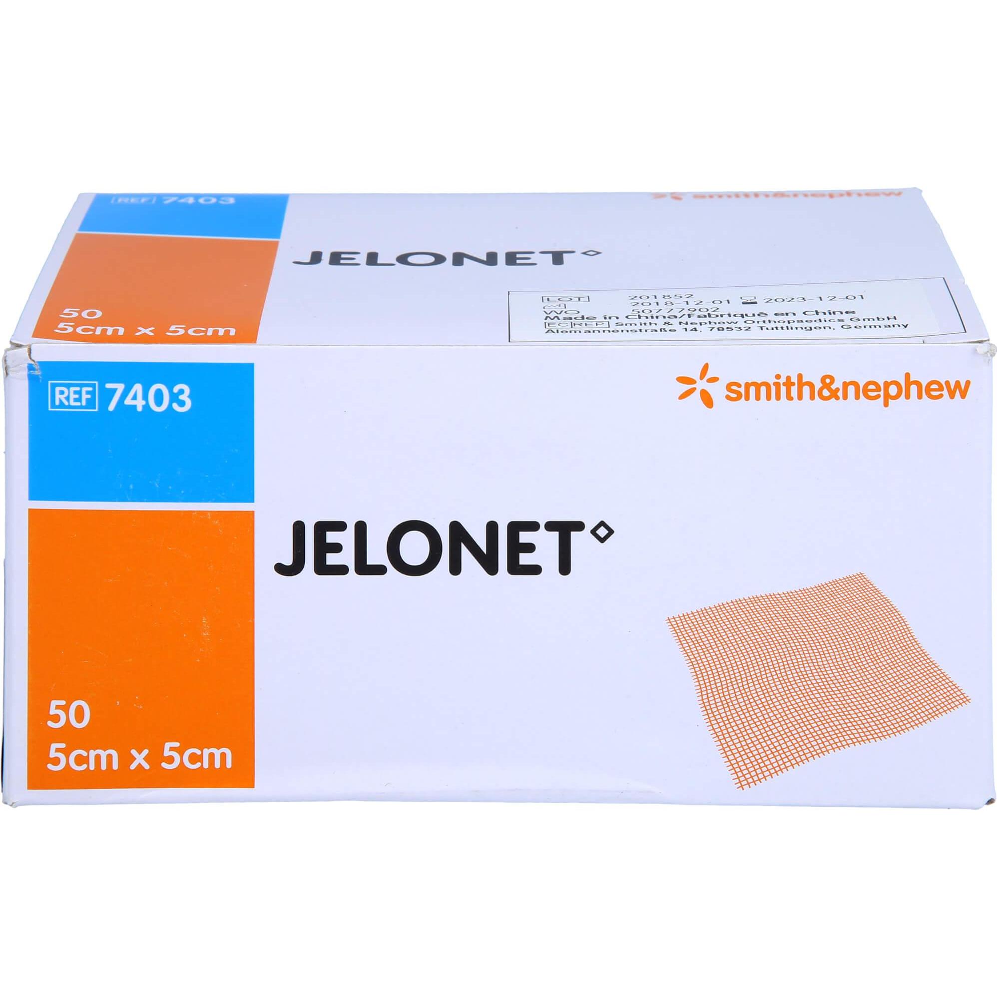 Thumbnail - Smith & nephew, Verbandsmaterial, Jelonet Paraffingaze 5x5 cm steril Peelpack, 50 St WGA