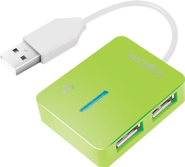Actual product image LogiLink Smile (USB-A, 4 Ports)