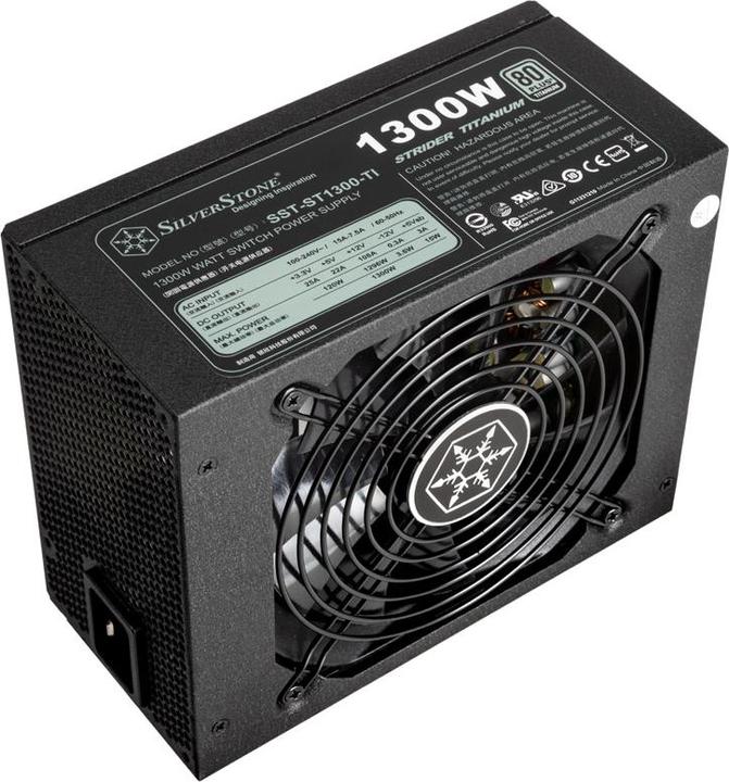 Image du produit Silverstone SST-ST1300-TI v2.0 - ATX - titane 80 PLUS (1300 W)