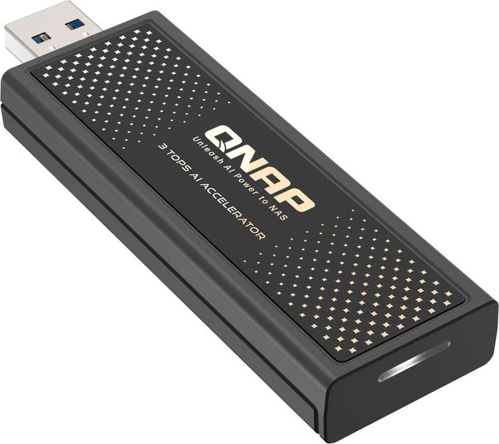 Actual product image QNAP Rockchip RK1808 Cortex-A35 1.6GHz 3 Tops NPU USB3.2 Gen1 AI accelerator