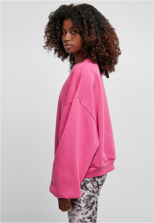 Produktbild Urban Classics Ladies Oversized Triangle Crew Neck brightviolet XS/S (XS)