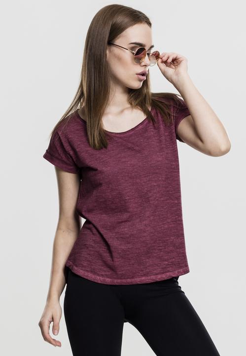Immagine prodotto Urban Classics Tee lungo da donna a forma di schienale con tintura spray (L)