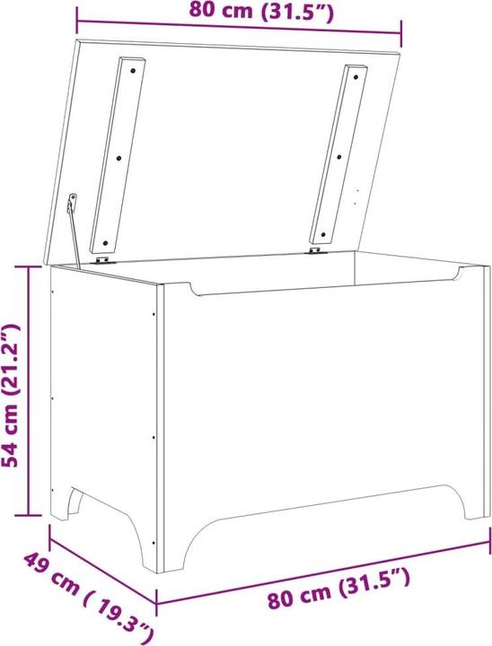 Actual product image vidaXL Himi (49 cm, 1x)