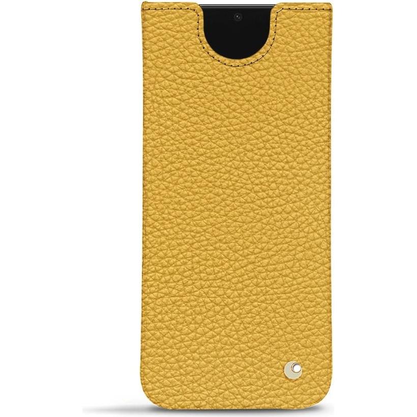 Noreve Lederschutzhülle (Samsung Galaxy S22), Smartphone Hülle, Orange