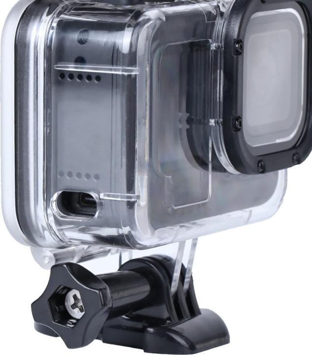 Actual product image Ueli Express GoPro Hero 12 / 11 / 10 / 9 housing with cable opening (Hero 11 Black, Hero 9 Black, Hero 13 Black, Hero 10 Black, Hero 12 Black)