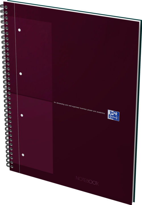 Produktbild Oxford Notizbuch (A4, Kariert, Harter Einband)