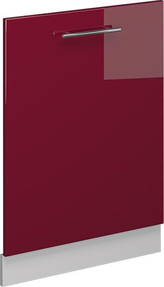 Bordeaux Hochglanz, Weiss