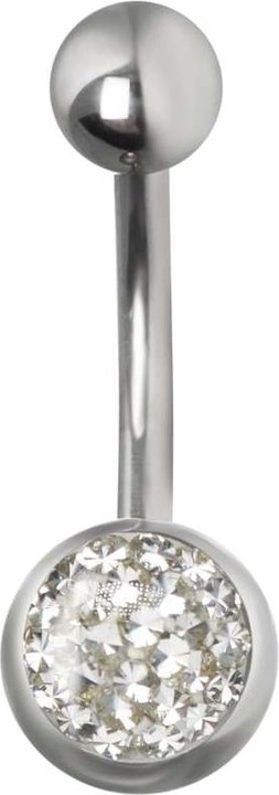 Bijouteria Bauchpiercing (Titan, Swarovski Kristall)
