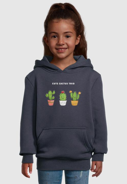 Image du produit Merchcode Kids Cute Cactus Trio - Basic Hoody - 185341 (122, 128)