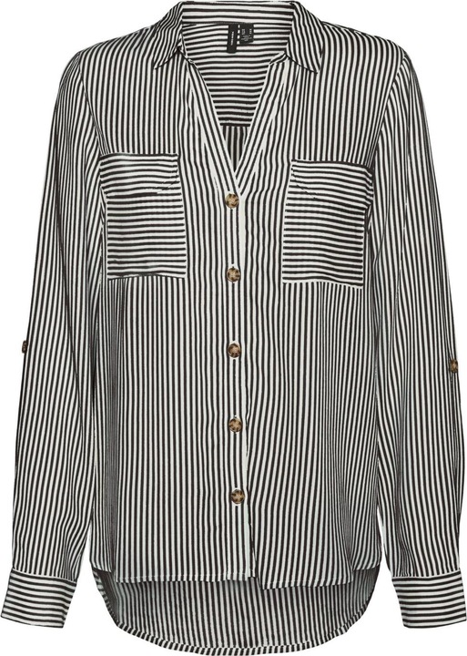 Vero Moda Vmbumpy L/S Shirt New Wvn Ga Noos