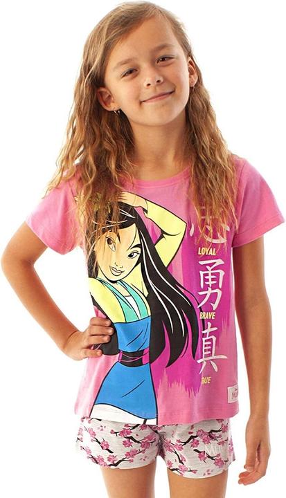 Image du produit Mulan Loyal Brave True Pyjama avec short fille (128)