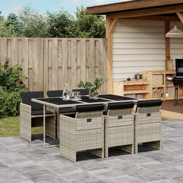 Produktbild vidaXL Garten Essgruppe (165 x 106 x 73 cm)