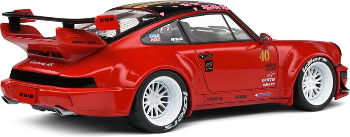 Image du produit Solido 1:18 Porsche RWB Rouge Saduka