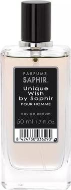 Saphir Unique Wish By Pour Homme Eau De Parfum Spray 50ml (Eau de Parfum, 50 ml)