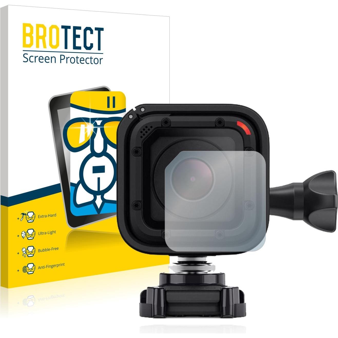 BROTECT AirGlass Panzerglasfolie (HERO4 Session), Action Cam Zubehör