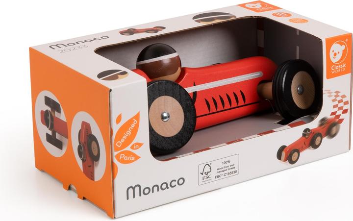 Produktbild Classic World Holzspielzeugauto Monaco