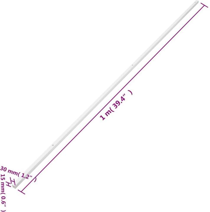 Actual product image vidaXL Kabelrohr (100 cm)