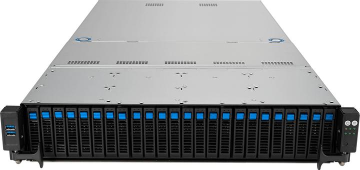 Actual product image ASUS Server RS521A-E12-RS24U/1G/2kW/16NVMe/FAN/RH/OCP/GPU