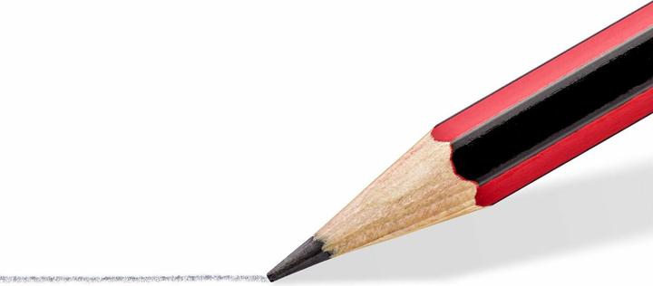 Immagine prodotto Staedtler Stedtler 6 pieštukų rinkinys TRADITION (įvairūs minkštumo ir kietumo laipsniai) + guminė dalis + tem (2B, 2H, 4B, 6B, B, HB, 6x)