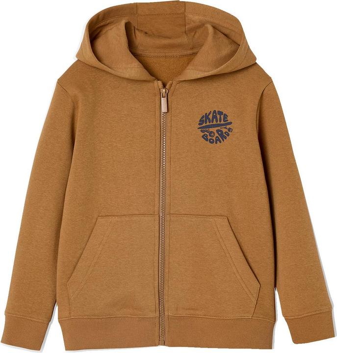 Produktbild Vertbaudet Jungen Kapuzensweatjacke BASIC mit Recycling-Polyester (98, 104)