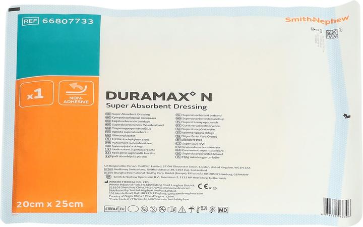 Produktbild Smith & nephew DURAMAX N 20X25CM (10x)