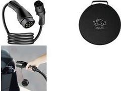 Produktbild LogiLink E-Auto-Ladekabel (Typ 2, 22 kW, 32 A, 10 m)