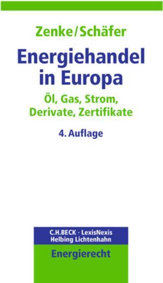 Actual product image Energiehandel in Europa (German, Ines Zenke, 2017)