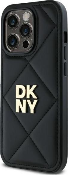 Immagine prodotto DKNY DKHCP14LPQDSLK iPhone 14 Pro 6.1" czarny/nero Quilted Stack Logo (Apple iPhone 14 Pro)
