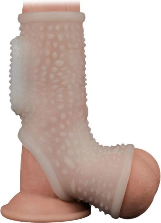 Actual product image Lovetoy Penis sheath with vibration (3.80 cm)