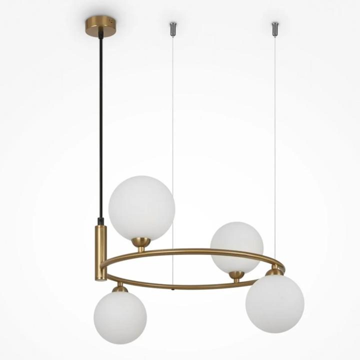 Actual product image Maytoni Ring Pendant Light, Pendant Light 4x G9 Brass (G9)