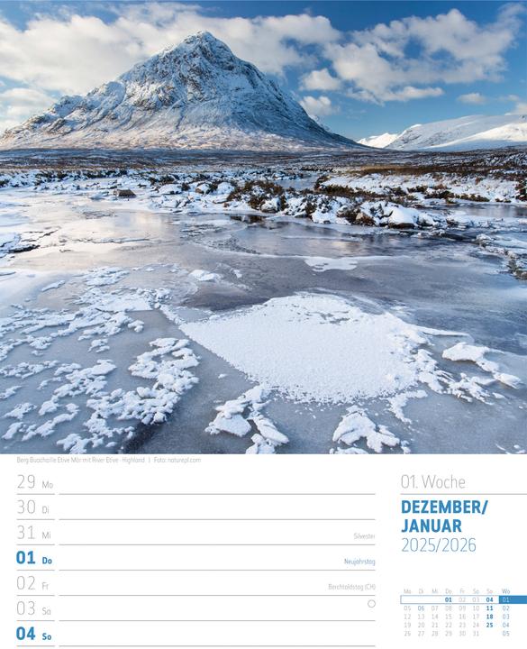 Actual product image Schottland - Zwischen Highlands und Hebriden - Wochenplaner Kalender 2026