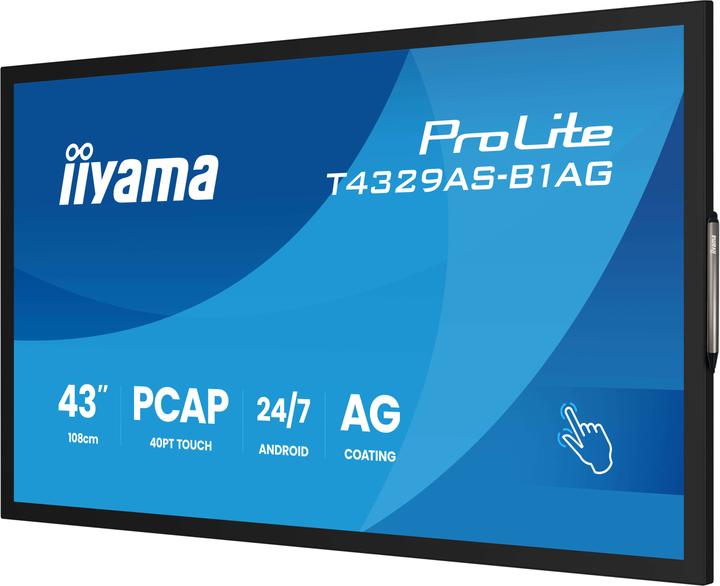 Actual product image iiyama LFD ProLite T4329AS-B1AG (3840 x 2160 Pixels, 42.50")