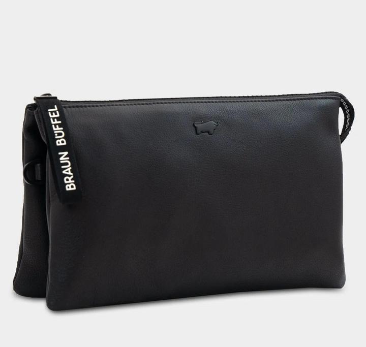 Actual product image Braun Büffel Capri shoulder bag RFID protection leather 23 cm