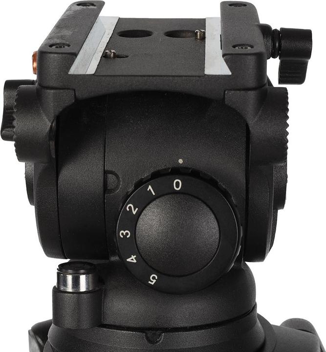 Actual product image Nest Professional tripod EI-7085-C2 + fluid-damped head