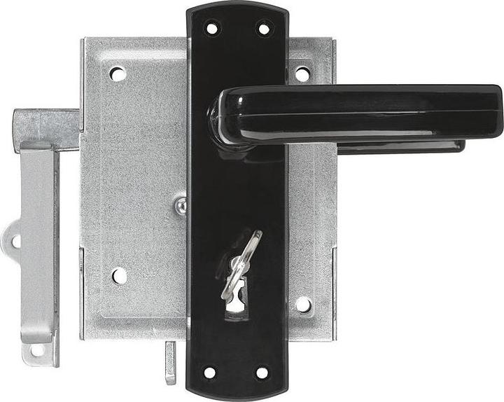 Actual product image Abus Screw-on lock ASS HF PZ with lifting latch, DIN R + L (Profile cylinder)