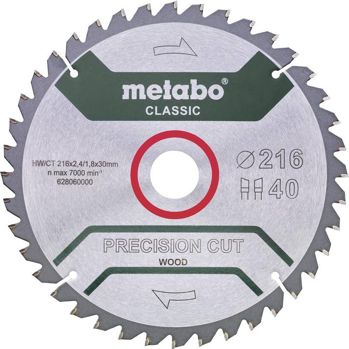 Metabo Precision Cut Wood - Classic