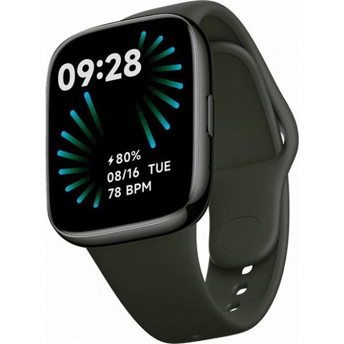 Xiaomi Active Strap (Polycarbonat, Thermoplastisches Polyurethan (TPU), Xiaomi Redmi Watch 3), Uhrenarmband, Grün