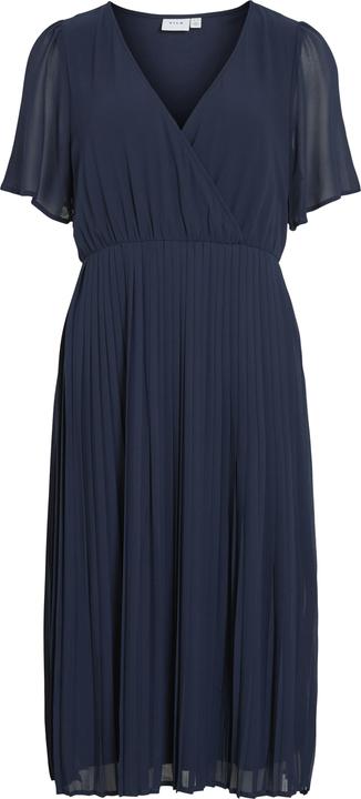 Immagine prodotto Vila VIJANELLE Midi Kleid mit V-Ausschnitt (36)