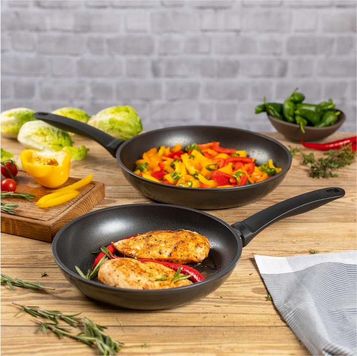 Immagine prodotto Kuhn Rikon Facile (24 cm, Padella per friggere, Alluminio pressofuso)