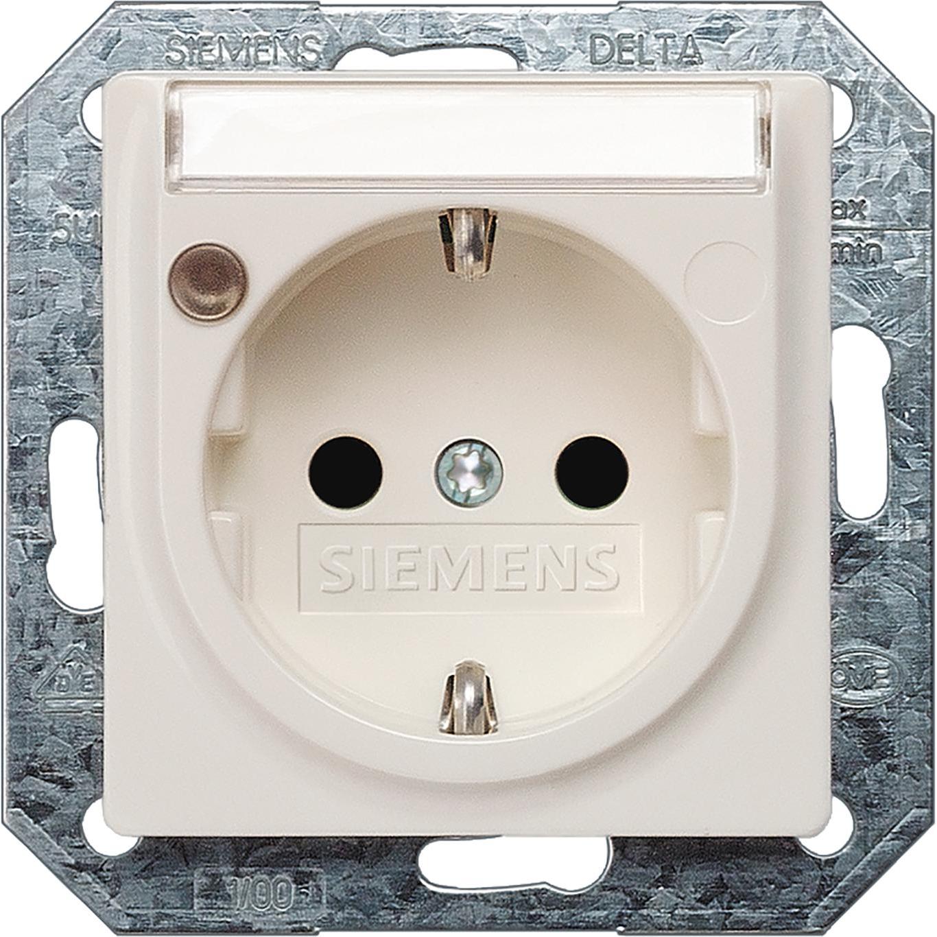 Siemens, Steckdose, Steckdose 1f cws glz UP m.BS IP20 BSF 5UB1524