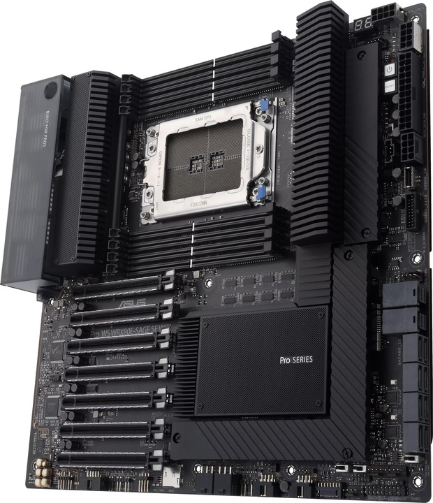 Actual product image ASUS Pro Ws Wrx80e-Sage Se Wifi (sWRX8, AMD WRX80, E-ATX)