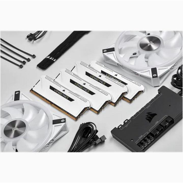 Produktbild Corsair Vengeance RGB PRO SL (4 x 16GB, 3200 MHz, DDR4-RAM, U-DIMM)