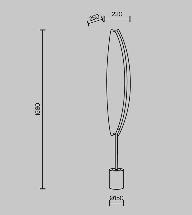 Produktbild Maytoni Breeze (1980 lm)