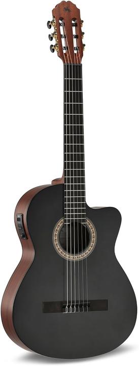 Produktbild Manuel Rodriguez Elektrische Akoestische Gitaar Caballero Principio Cutaway (Akustik Gitarre, Hals: Okoume, Oberblatt: Massive Fichte, Rückseite: Sapelli Mahagoni, Saiten: Hannabach 600HT)