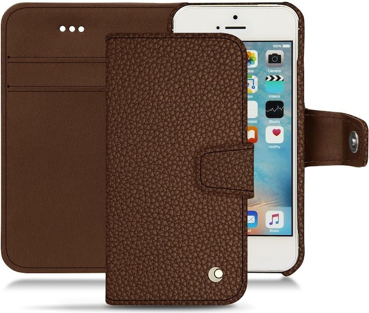 Actual product image Noreve Leather case wallet (Apple iPhone SE)