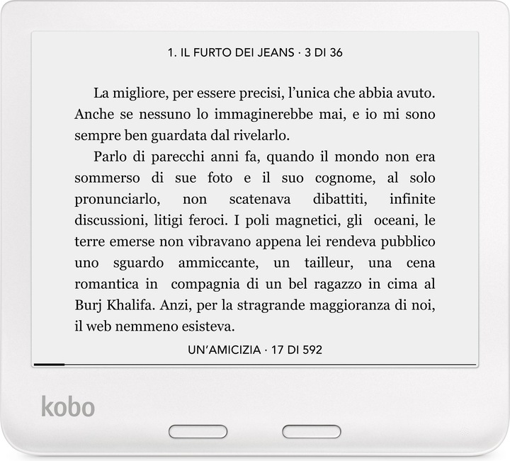 Actual product image Kobo Libra 2 (7", 32 GB, White)